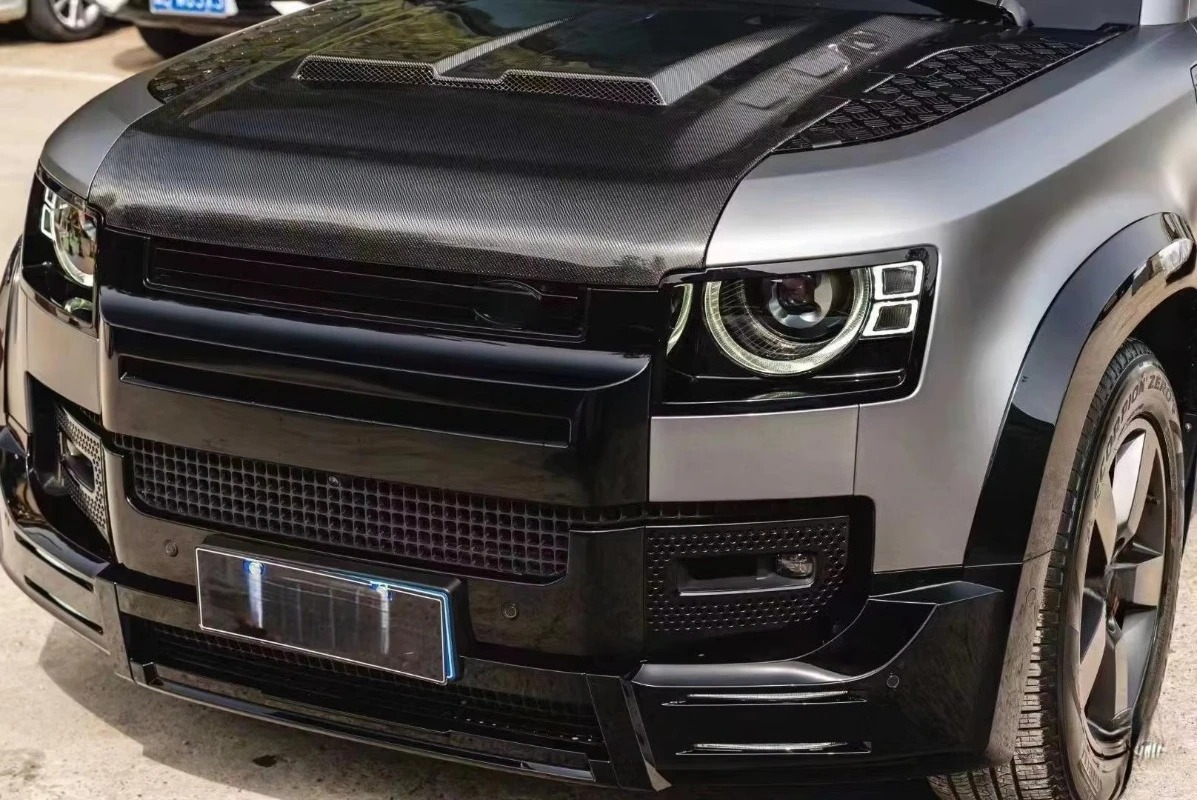 For  Defender 2020- Base Upgrade to Lumma Version Body Kit Front and Rear Bumper Completely Body Kit